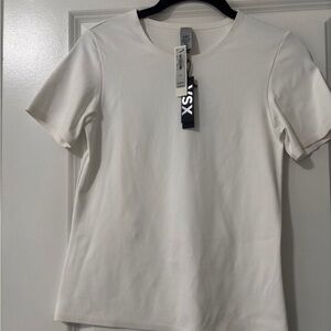 VSX White Short Sleeve Crew Tee